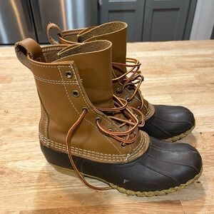 LL Bean womens Duck Rain Winter boots size 7